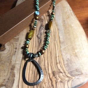 Silpada Howlite Pendant Necklace